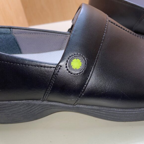 Dansko Womens Work Wonders Black Patent Leather Slip On Clogs 42 NB Walk inserts - Picture 15 of 15